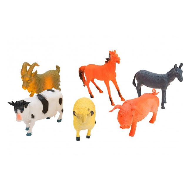 Set 6 animale ferma Globo  - SOLGL38467