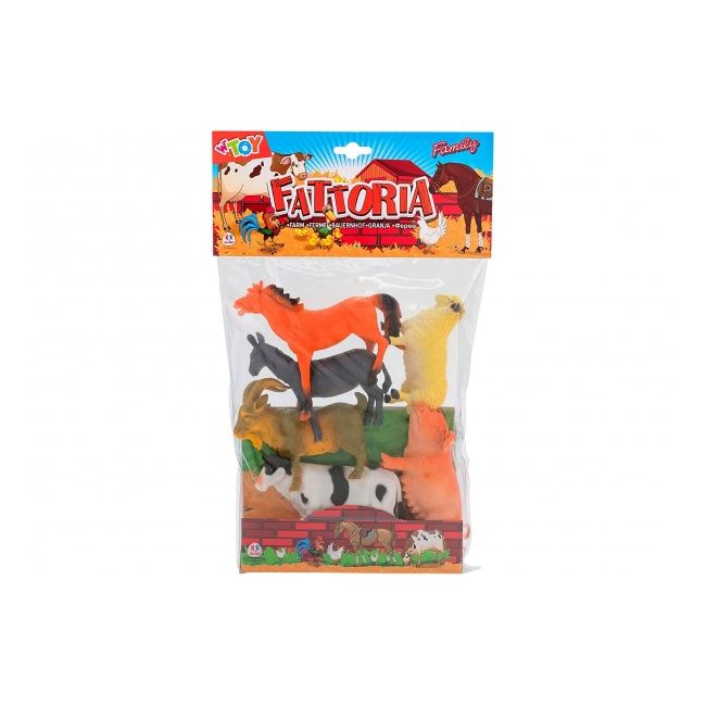 Set 6 animale ferma Globo  - SOLGL38467