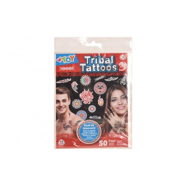 Set tatuaje tribale 50 bucati Globo - SOLGL31005