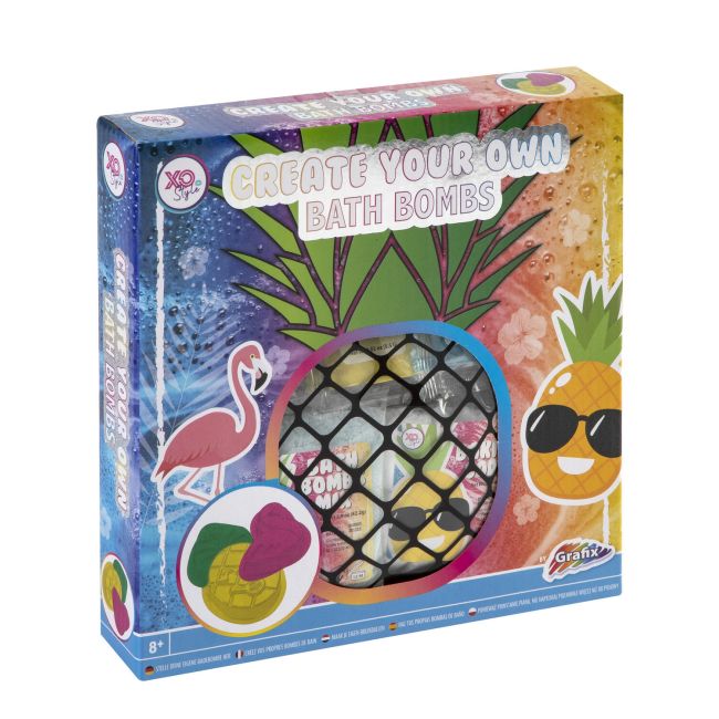 Bila efervescenta pentru baie - ananas