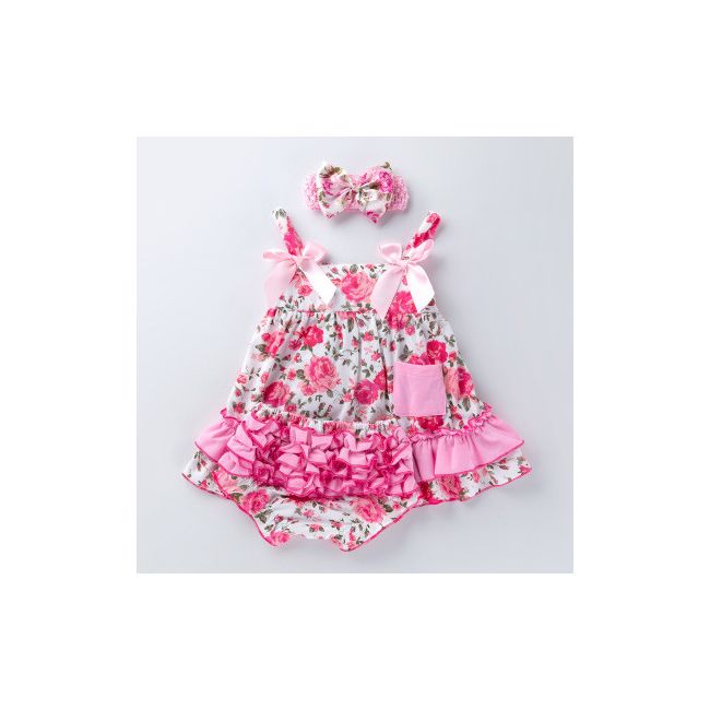 Costumas pentru fetite - Rose flower MBX010-5-c1