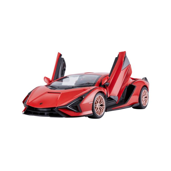 MASINA CU TELECOMANDA LAMBORGHINI SIAN ROSU CU SCARA 1 LA 14 VIVRas97700_Rosu