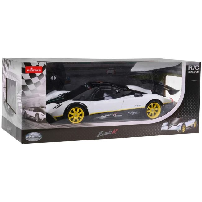 MASINA CU TELECOMANDA PAGANI ZONDA R ALB CU SCARA 1 LA 14 VIVRas38110_Alb