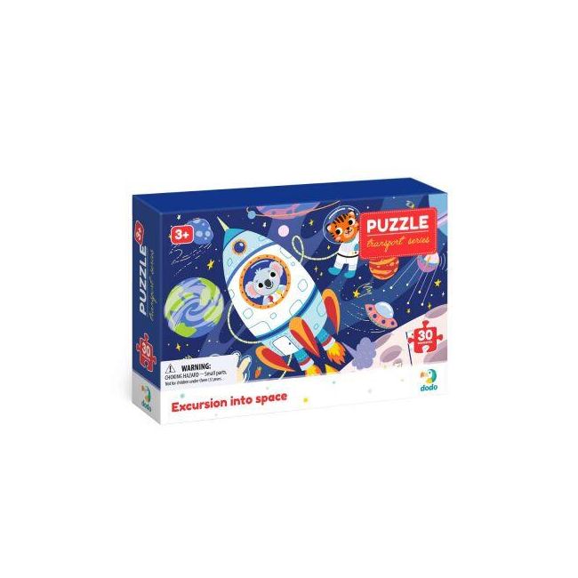 Puzzle - calatorie prin spatiu (30 piese)