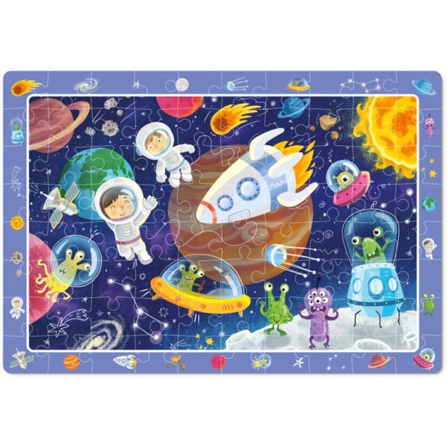 Puzzle - spatiul cosmic ( 80 piese)