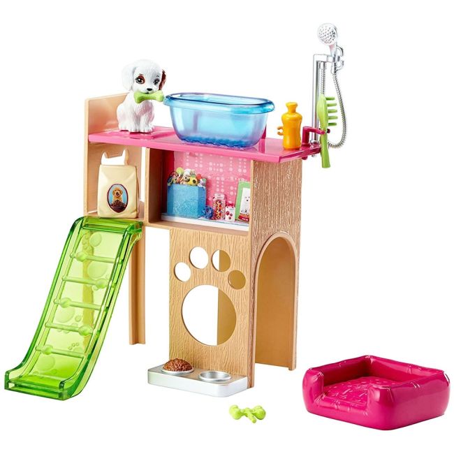 Set barbie by mattel estate cosmetica animale cu accesorii dvx50 hubmt-fxg33-dvx50