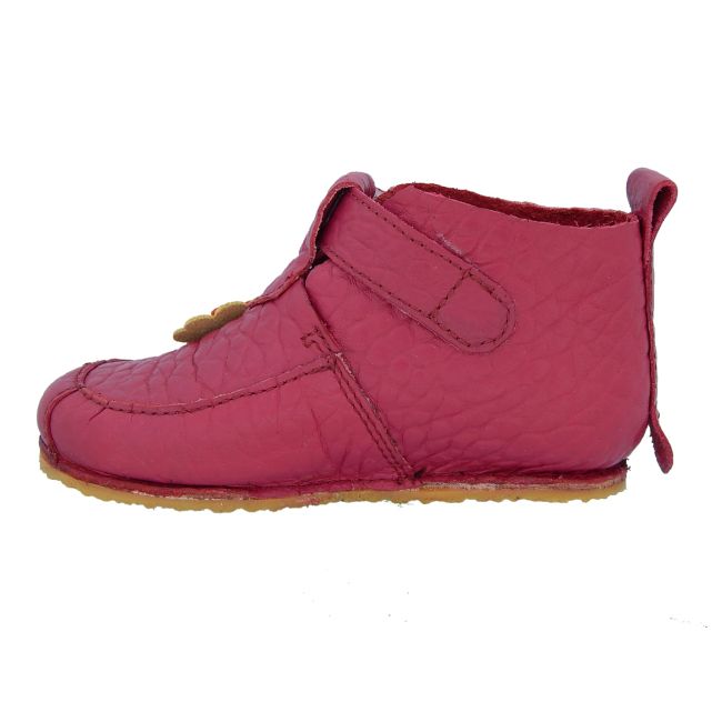 Pantofi Barefoot din piele naturala Baby Fox Cyclam - recomandati pentru primii pasi - FOX50001