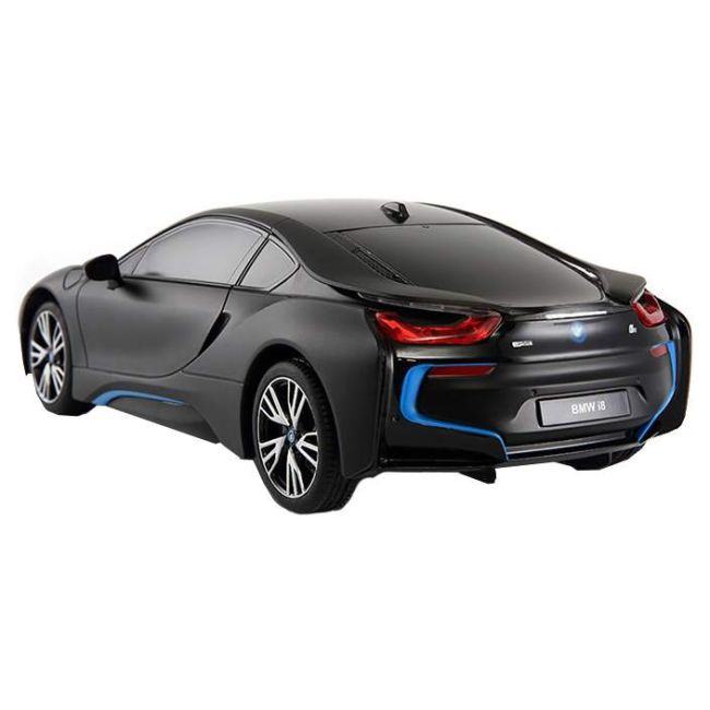 MASINA CU TELECOMANDA BMW i8 NEGRU CU SCARA 1 LA 18 VIVRas59200_Negru
