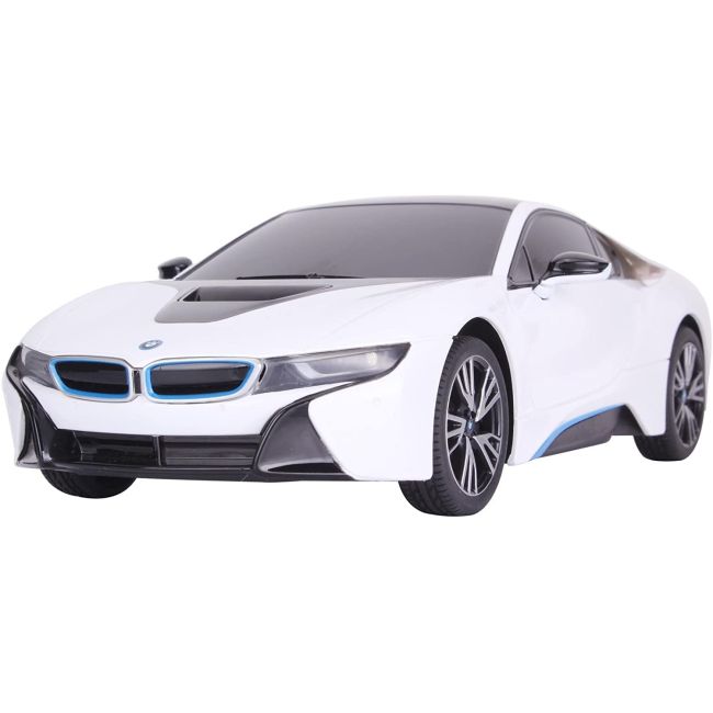 MASINA CU TELECOMANDA BMW i8 SCARA 1 LA 18 VIVRas59200_Alb
