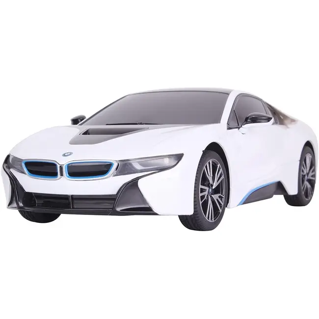 MASINA CU TELECOMANDA BMW i8 SCARA 1 LA 18 VIVRas59200_Alb