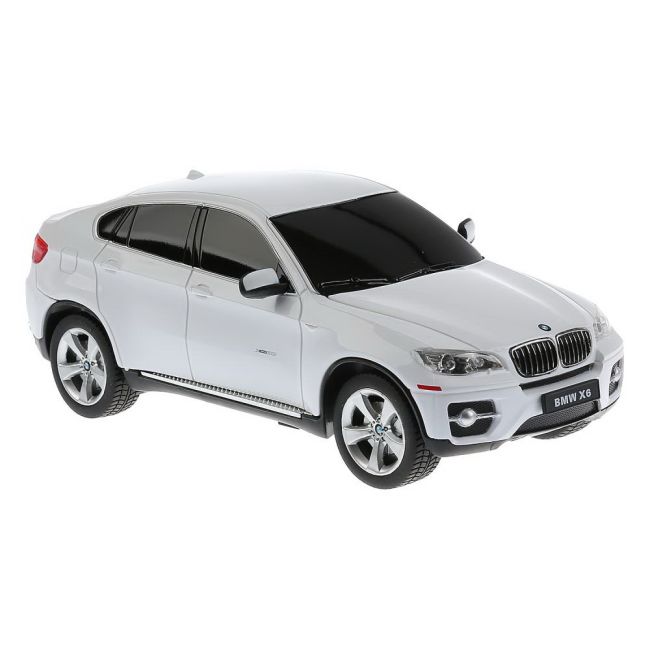 MASINA CU TELECOMANDA BMW X6 ALB CU SCARA 1 LA 24 VIVRas31700_Alb