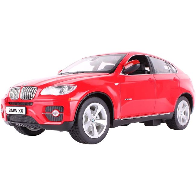 MASINA CU TELECOMANDA BMW X6 ROSU CU SCARA 1 LA 14 VIVRas31400_Rosu