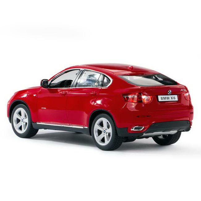 MASINA CU TELECOMANDA BMW X6 ROSU CU SCARA 1 LA 14 VIVRas31400_Rosu