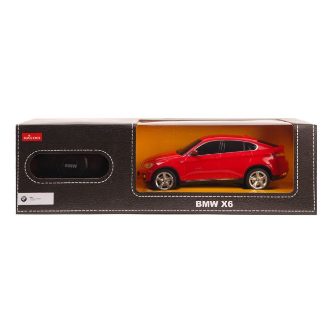 MASINA CU TELECOMANDA BMW X6 ROSU CU SCARA 1 LA 24 VIVRas31700_Rosu