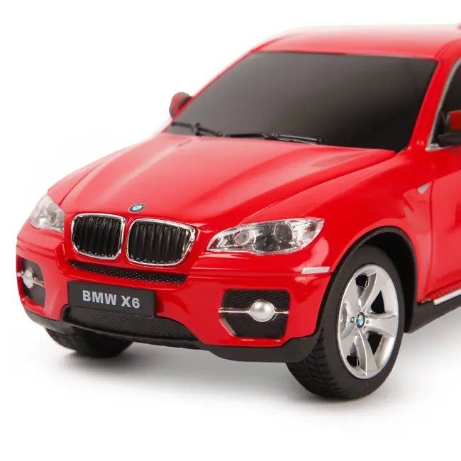MASINA CU TELECOMANDA BMW X6 ROSU CU SCARA 1 LA 24 VIVRas31700_Rosu