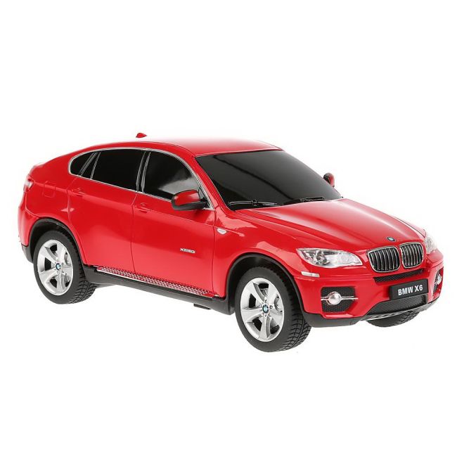 MASINA CU TELECOMANDA BMW X6 ROSU CU SCARA 1 LA 24 VIVRas31700_Rosu