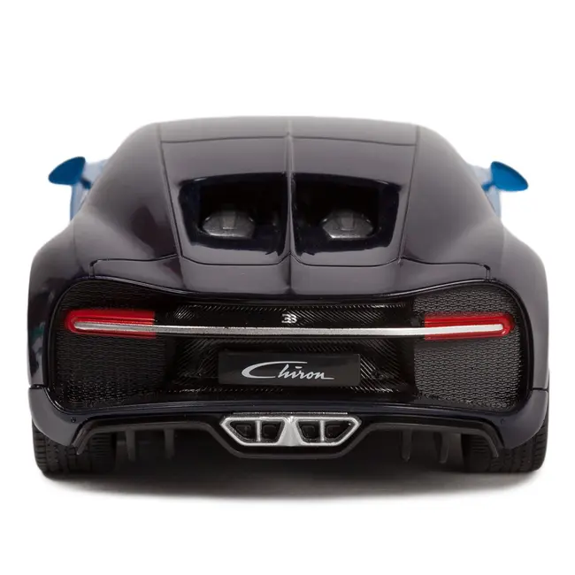 MASINA CU TELECOMANDA BUGATTI CHIRON ALBASTRU CU SCARA 1 LA 24 VIVRas76100_Albastru