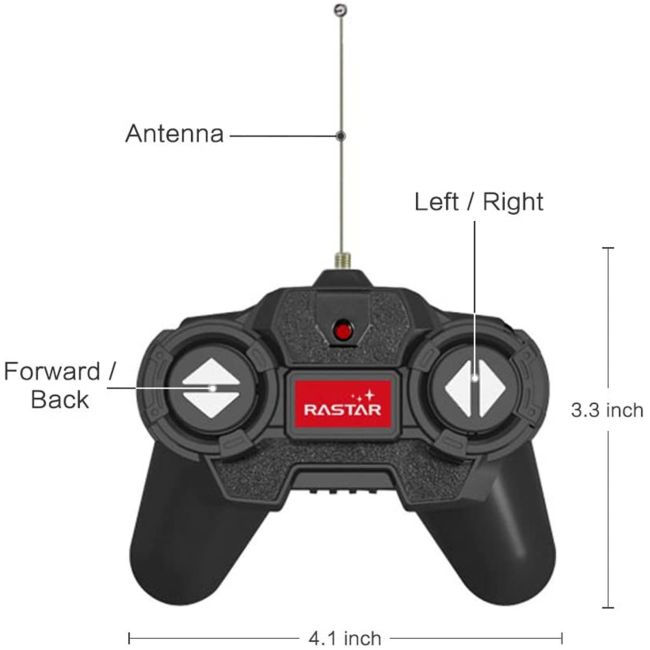 MASINA CU TELECOMANDA BUGATTI GRAND SPORT VITESSE NEGRU CU SCARA 1 LA 18 VIVRas53900_Negru
