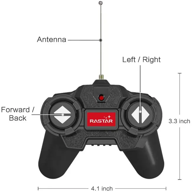 MASINA CU TELECOMANDA BUGATTI GRAND SPORT VITESSE NEGRU CU SCARA 1 LA 18 VIVRas53900_Negru