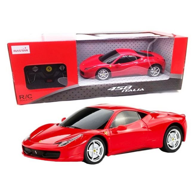 MASINA CU TELECOMANDA FERRARI 458 ITALIA SCARA 1 LA 18 VIVRas53400