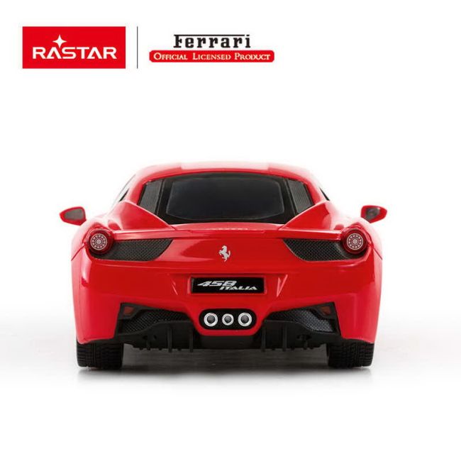 MASINA CU TELECOMANDA FERRARI 458 ITALIA SCARA 1 LA 18 VIVRas53400