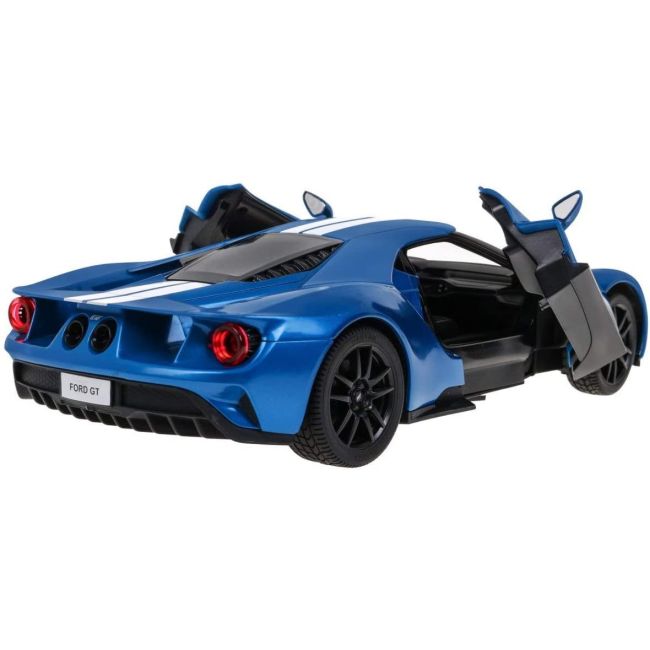 MASINA CU TELECOMANDA FORD GT ALBASTRU CU SCARA 1 LA 14 VIVRas78100_Albastru