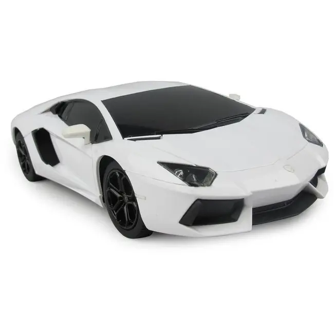 MASINA CU TELECOMANDA LAMBORGHINI AVENTADOR ALB CU SCARA 1 LA 24 VIVRas46300_Alb