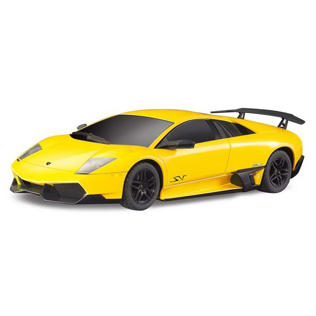 MASINA CU TELECOMANDA LAMBORGHINI MURCIELAGO LP670 GALBEN CU SCARA 1 LA 24 VIVRas39000_Galben