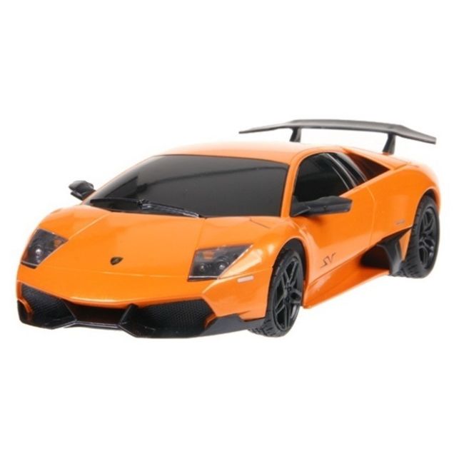 MASINA CU TELECOMANDA LAMBORGHINI MURCIELAGO LP670 PORTOCALIU CU SCARA 1 LA 24 VIVRas39000_Portocaliu