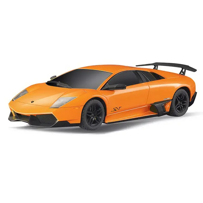MASINA CU TELECOMANDA LAMBORGHINI MURCIELAGO LP670 PORTOCALIU CU SCARA 1 LA 24 VIVRas39000_Portocaliu
