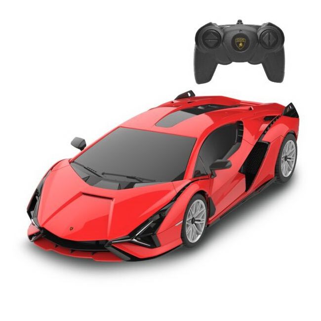 MASINA CU TELECOMANDA LAMBORGHINI SIAN ROSU CU SCARA 1 LA 24 VIVRas97800_Rosu