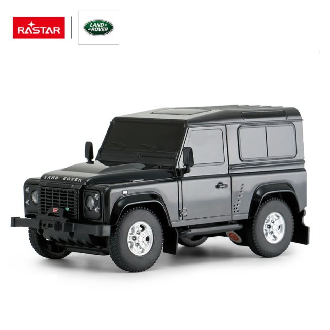 MASINA CU TELECOMANDA LAND ROVER DEFENDER NEGRU CU SCARA 1 LA 24 VIVRas78500_Negru