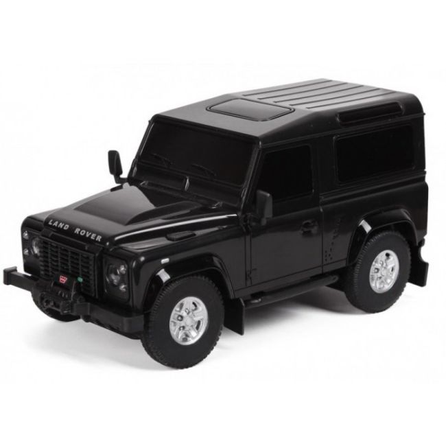 MASINA CU TELECOMANDA LAND ROVER DEFENDER NEGRU CU SCARA 1 LA 24 VIVRas78500_Negru
