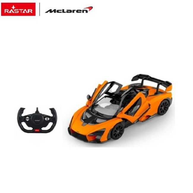 MASINA CU TELECOMANDA McLAREN SENNA PORTOCALIU CU SCARA 1 LA 14 VIVRas96600_Portocaliu
