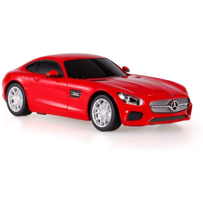 MASINA CU TELECOMANDA MERCEDES AMG GT ROSU CU SCARA 1 LA 24 VIVRas72100_Rosu