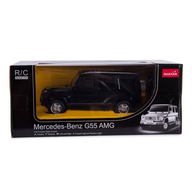 MASINA CU TELECOMANDA MERCEDES-BENZ G55 NEGRU CU SCARA 1 LA 24 VIVRas30500_Negru