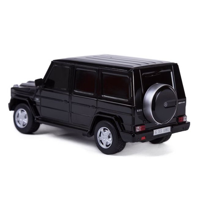 MASINA CU TELECOMANDA MERCEDES-BENZ G55 NEGRU CU SCARA 1 LA 24 VIVRas30500_Negru