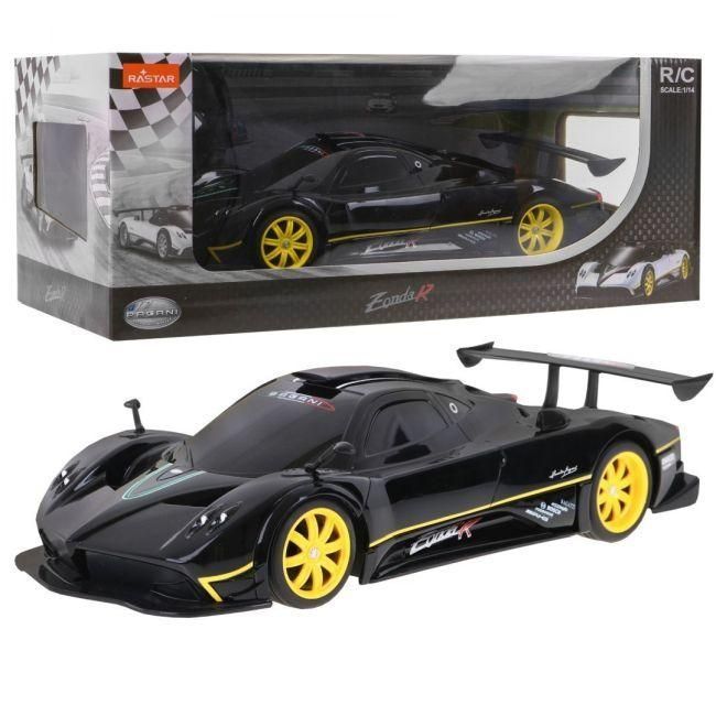 MASINA CU TELECOMANDA PAGANI ZONDA R NEGRU CU SCARA 1 LA 24 VIVRas38010_Negru