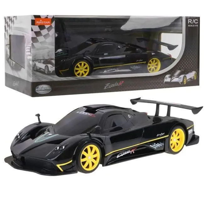 MASINA CU TELECOMANDA PAGANI ZONDA R NEGRU CU SCARA 1 LA 24 VIVRas38010_Negru
