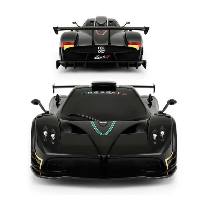MASINA CU TELECOMANDA PAGANI ZONDA R NEGRU CU SCARA 1 LA 24 VIVRas38010_Negru