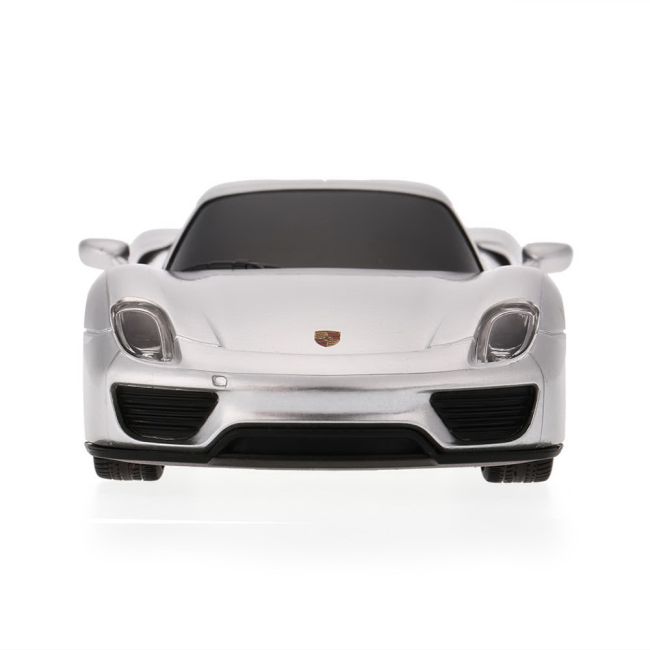 MASINA CU TELECOMANDA PORSCHE 918 SPYDER ARGINTIU CU SCARA 1 LA 24 VIVRas71400_Argintiu