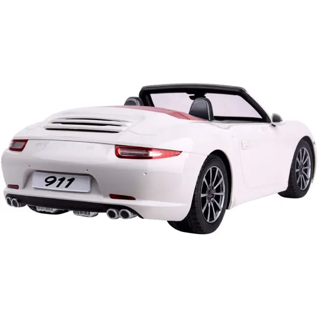 MASINA CU TELECOMANDA PORSCHE CARRERA S ALB CU SCARA 1 LA 12 VIVRas47700_Alb