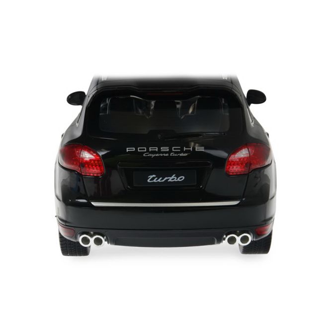 MASINA CU TELECOMANDA PORSCHE CAYENNE TURBO NEGRU CU SCARA 1 LA 14 VIVRas42900_Negru