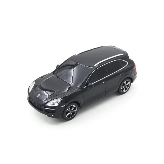 MASINA CU TELECOMANDA PORSCHE CAYENNE TURBO NEGRU CU SCARA 1 LA 24 VIVRas46100_Negru