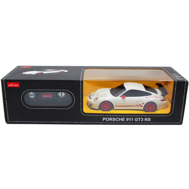 MASINA CU TELECOMANDA PORSCHE GT3 RS ALB CU SCARA 1 LA 24 VIVRas39900_Alb
