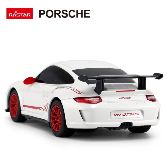MASINA CU TELECOMANDA PORSCHE GT3 RS ALB CU SCARA 1 LA 24 VIVRas39900_Alb
