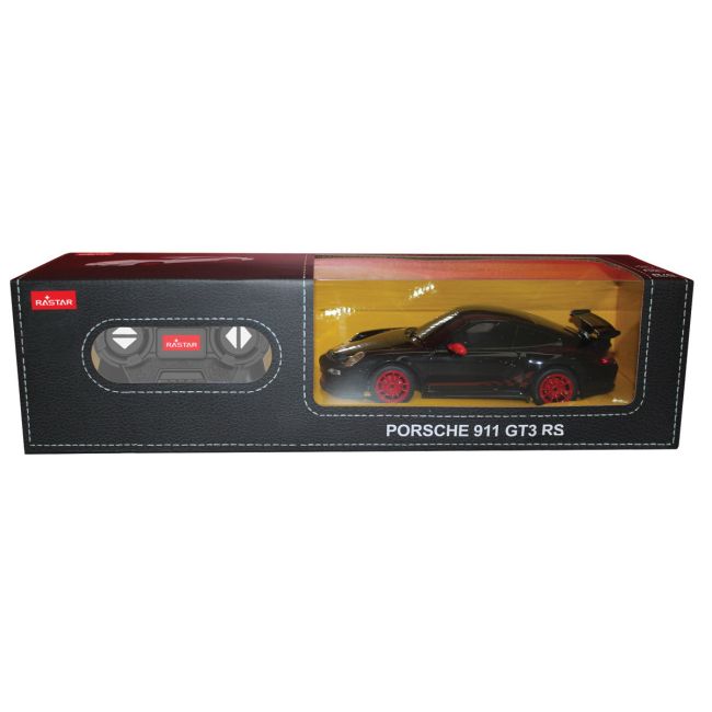 MASINA CU TELECOMANDA PORSCHE GT3 RS NEGRU RS SCARA 1 LA 24 VIVRas39900_Negru