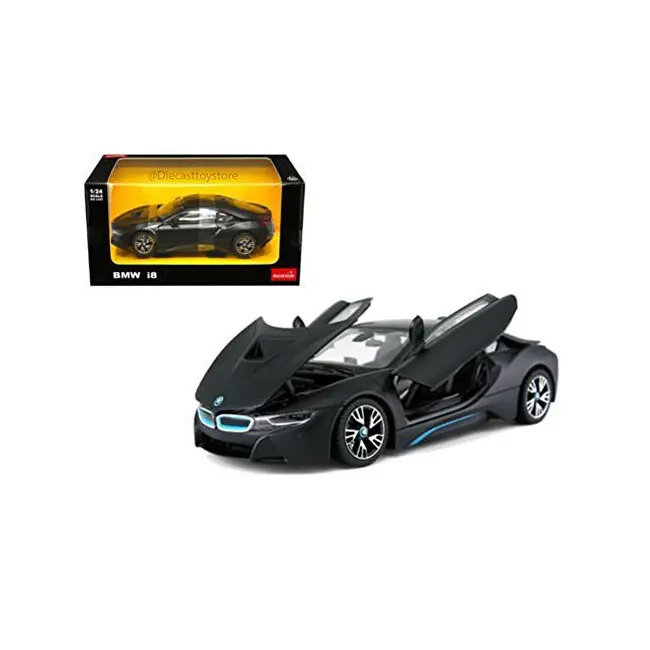 MASINUTA METALICA BMW I8 NEGRU SCARA 1 LA 24 VIVRas56500_Negru