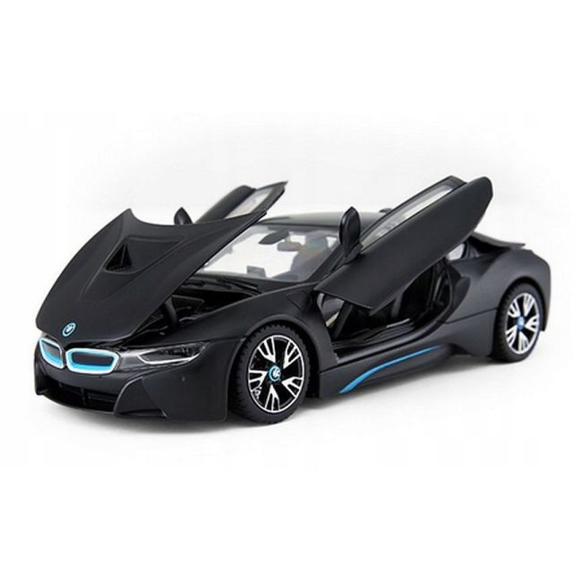 MASINUTA METALICA BMW I8 NEGRU SCARA 1 LA 24 VIVRas56500_Negru