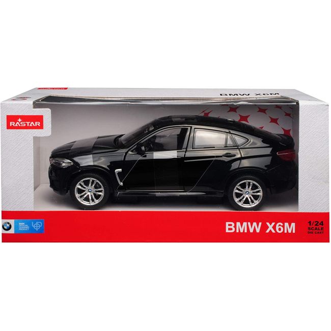 MASINUTA METALICA BMW X6M NEGRU SCARA 1 LA 24 VIVRas56600_Negru